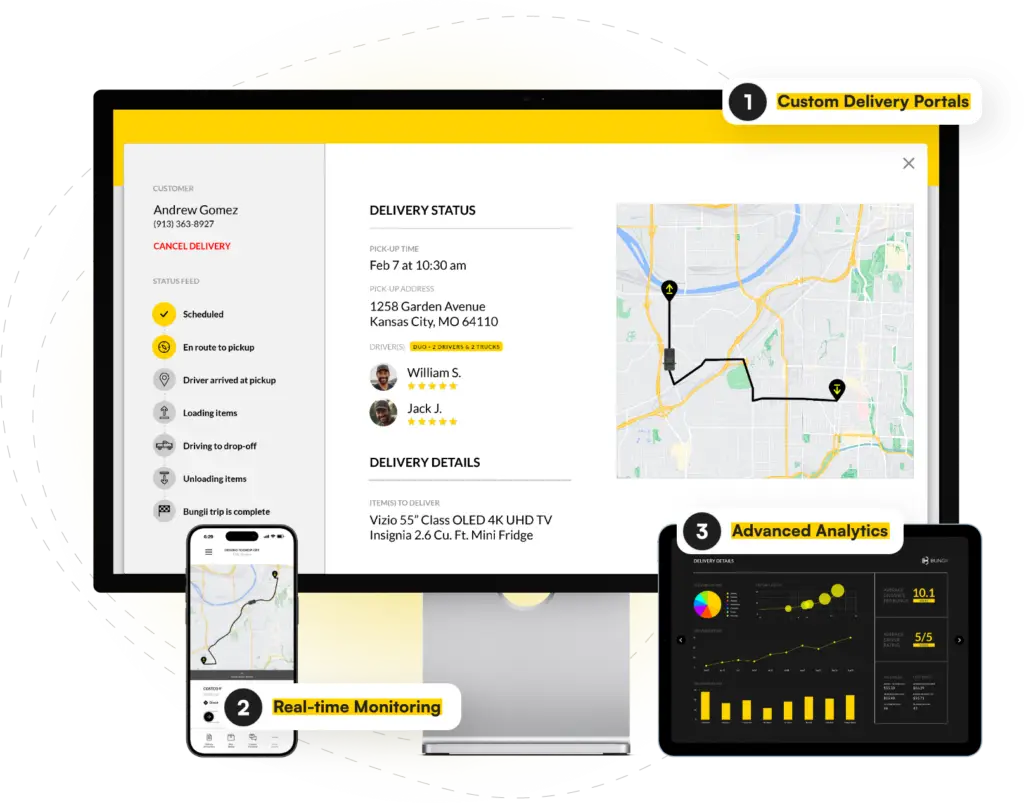 Bungii's logistics technology platform
